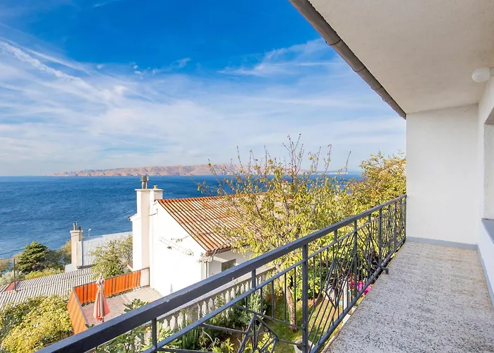 Amazing Apartment In Senj With House Sea View