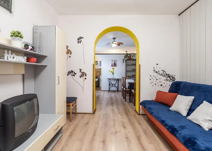 Amazing Apartment In Senj With House Sea View