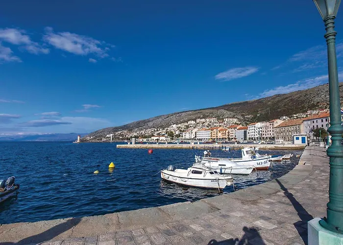 Amazing Apartment In Senj With House Sea View